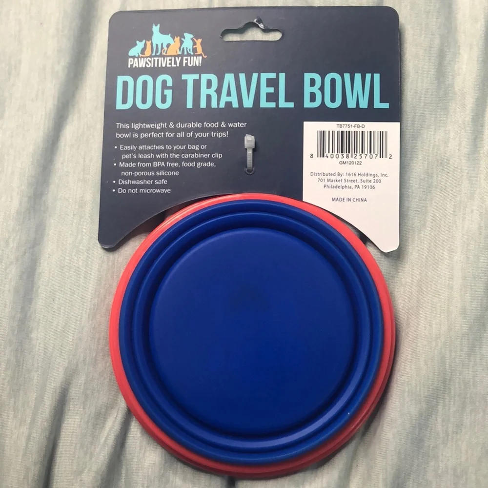 🐶 HP🥳 Dog Travel Bowl